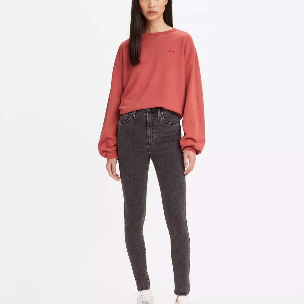 Levi's Charcoal Skinny Jeans for Women